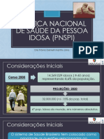 Aula 06 - Política Nacional de Saúde Da Pessoa Idosa