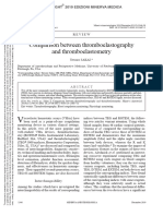 Comparison Between Thromboelastography and Thromboelastometry