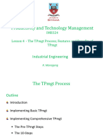 Imb 324 PPTM Lecture 4 Material