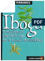 Fernandez James W Iboga L'experience Psychadelique Travail Ancetres