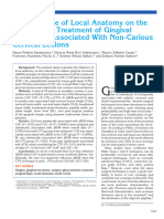 Santamaria 2010 Influence of Anatomy in The Treatment of Recession Associated NCCL