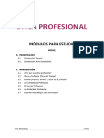 Modulo Etica Profesional