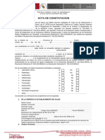 Acta de Constatacion 2024