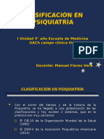 Psiq - C03 - Clasificación en Psiquiatría - 2016