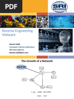 Reverse Engineering Malware: Hassen Saidi