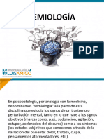 Semiología y Examen Mental