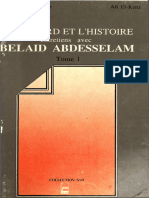 Le Hasard Et Lhistoire Entretiens Avec Belad Abdesselam Tome 1 1 Compress