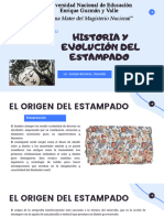 Historia y Evolución Del Estampado