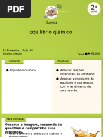 Aula 6 - Equilíbrio Químico