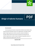 Dirijir Talento Humano