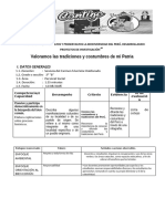 Sesión P.S. Costumbres y Tradiciones 2023