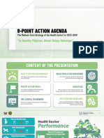 8-Point Action Agenda - The Medium-Term Strategy of The Health Sector For 2023-2028