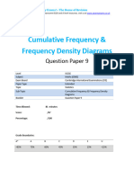 95.9 Cumulative Freq Freq Density Diagrams-Cie Igcse Maths 0580-Ext Theory-Qp