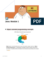 Java Module 1