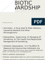 Antibiotic Stewardship