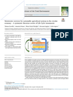 Wastewater Recovery For Sustainable Agricultural Systems in The Circular