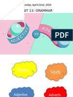 Noun Verb Adjective Adverb Grammar Guides - 123340