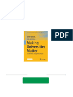 Instant Download Making Universities Matter: Collaboration, Engagement, Impact Pauline Mattsson PDF All Chapter