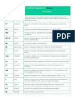 Autocad Shorcut & Commands 1