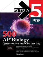 5 Steps To A 5 - 500 AP Biology - Mina Lebitz