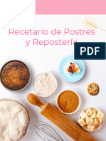 Recetario de Postres y Reposteria para Mamá PDF