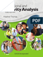 Occupational and Activity Analysis