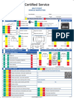 Multi Point Vehicle Inspection Form