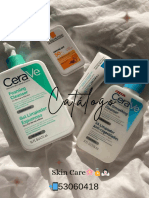 Catálogo de Productos de Belleza Elegante Beige PDF