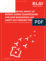  Environmental Impact of Rotary Screw Compressors