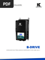 Mi Manual de Instalacion B-Drive-Modelos-Trifasicos-440v