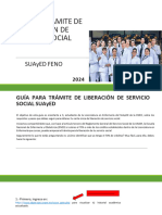 GUIA PARA TRAMITE DE LIBERACION DE SERVICIO SOCIAL Ago 24