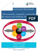 Plan Nacional Emergente para La Prevención, Controlyatencióndecasos de Las Arbovirosis Conénfasis en Dengue Completo Firmas