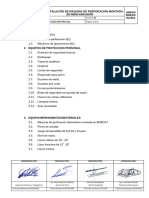 Re-Rau-Geo-Imp-Pro-042 Instalación de Máquina de Perforación Montada en Minicargador