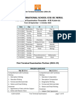 IX-X - Timetable & Portion - FTE - 24-25 - Compressed