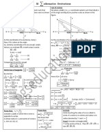 Trig Derivations