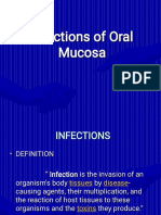 Infections of Oral Mucosa DR Samir