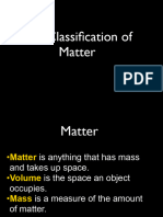 Notes - Classification of Matter