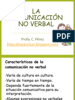 La Comunicación No Verbal - Tipos de Funciones