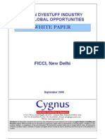 Indian Dyestuff Industry-FICCI Whitepaper-180906