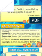 STS Historical Antecedents