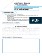 Lesson 2 Principles and Strategies in Teaching Mathematics