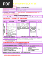 Sesión 18 Matematica Descubrimos Patrones Numéricos (+)