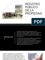 Registro Pùblico de La Propiedad