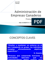 Administración de Empresas Ganaderas