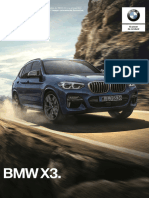 2019 - Ficha Técnica - BMW X3 SDrive20iA Executive