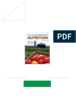 (PDF Download) Wardlaw's Contemporary Nutrition, 11st Edition Anne M. Smith Fulll Chapter