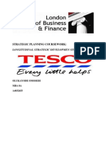 Strategic Planning Assignment - Tesco