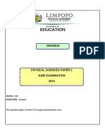 Final 2014 GR 10 Question Paper 2 June