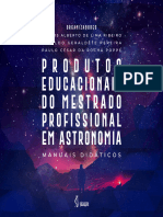 Produtos Educacionais Do Mestrado Profissional em Astronomia: Manuais Didáticos