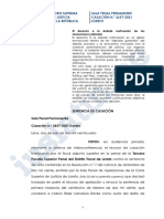 Casacion 2657-2021 Loreto Derecho A La Debida Motivacion de Las Resoluciones Judiciales